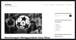 Desktop Screenshot of j24blog.com